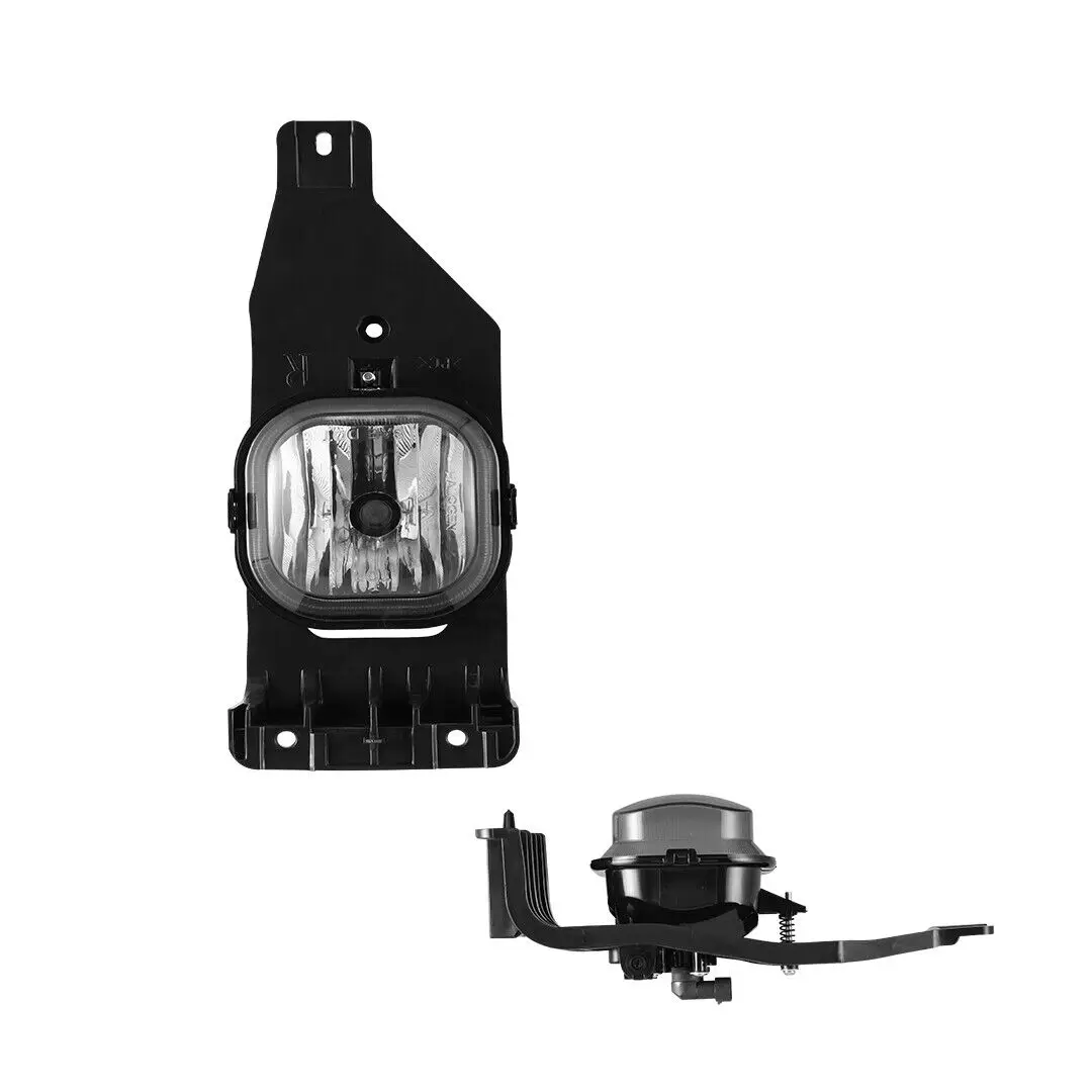 PAIR FOR 2005-2007 FORD F250 F350 F450 F550 2005 FORD EXCURSION SUPER DUTY FOG LIGHT LAMP+ BRACKET FRONT BUMPER FOG LAMPS ASSEMB