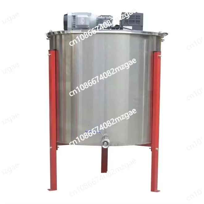 Honey separator, electric stainless steel honey shaker 6 frames, 8 frames, 12 frames, horizontal enlarged inner