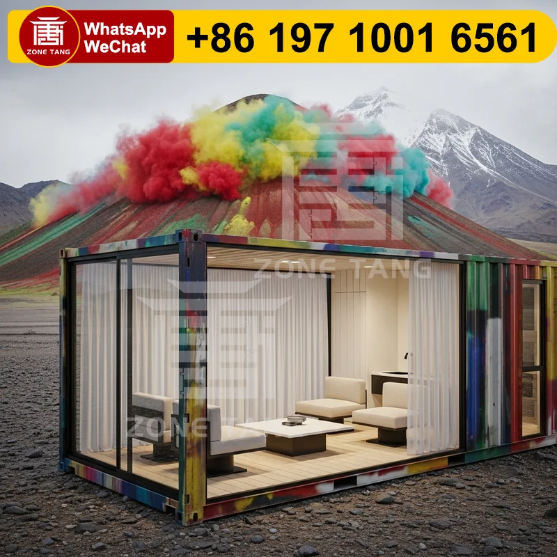 

Prefab Tiny Luxury Modern Prefabricated Homes Low-Cost Factory Price Hot Selling Mobile Container House Flat Pack Home Modular