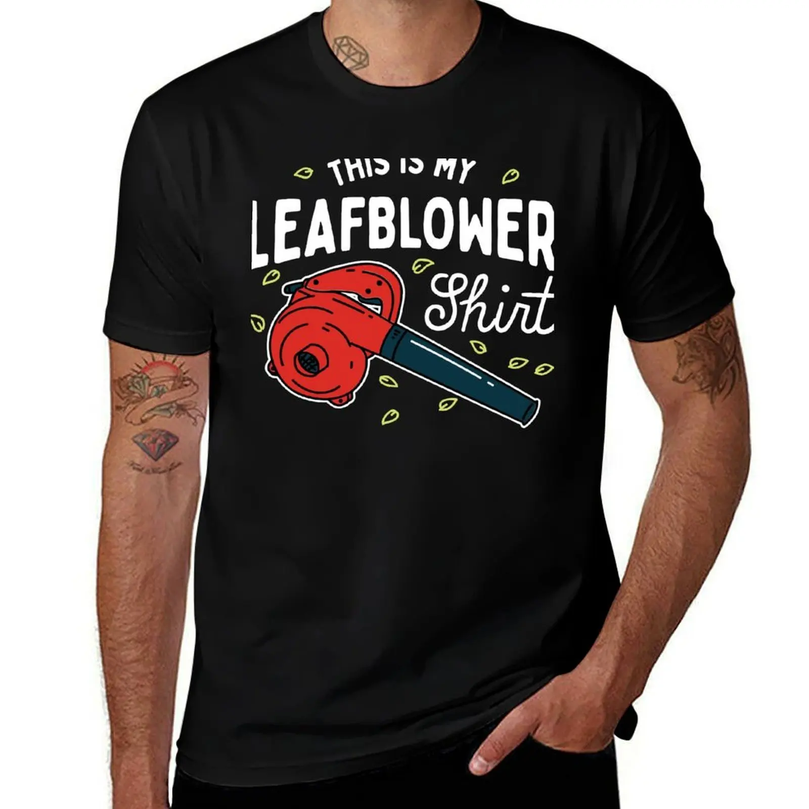 My Leaf Blower Shirt T-Shirt Breathable Lightweight Summer Top T-Shirt