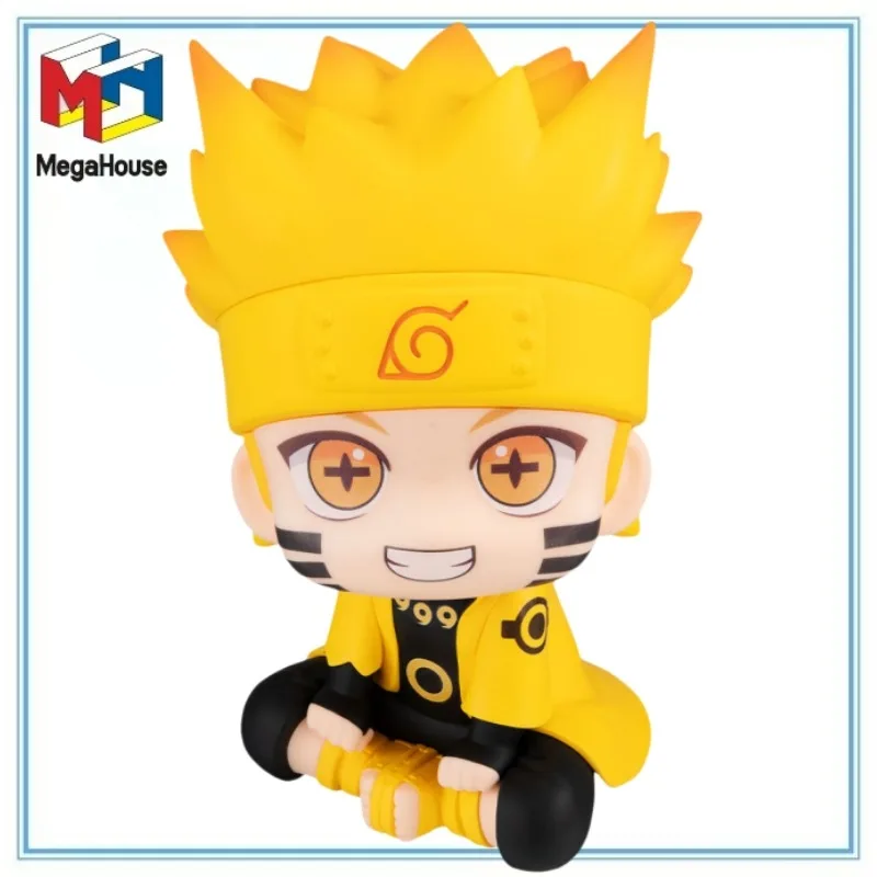

BANDAI Authentic Spot Goods ANIME Naruto Shippuuden-Uzumaki Naruto-Look Up-Rikudou Sennin Mode Ver MegaHouse Boys Original Gift
