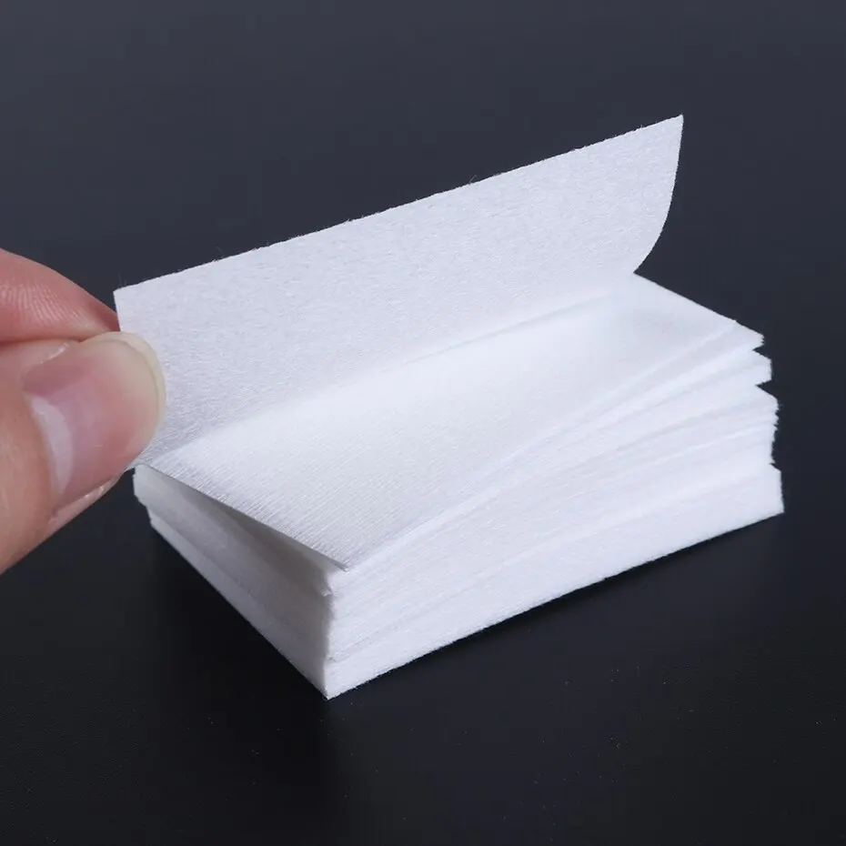 450 Stuks Pluisvrije Nagellakverwijderaar Doekjes Katoenen Doekjes Manicure Reiniger Uv-Gel Nagellakverwijderingspads Papierreinigingstools