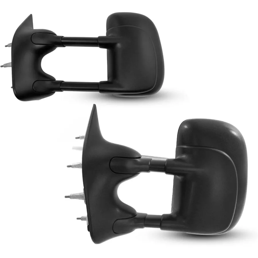 2 قطعة المرايا الجانبية تلسكوبي السحب اليدوي ل 20022016 E350 سوبر ديوتي E150 E250 Econoline فان Econoline E150 نادي عربة E350 Cl