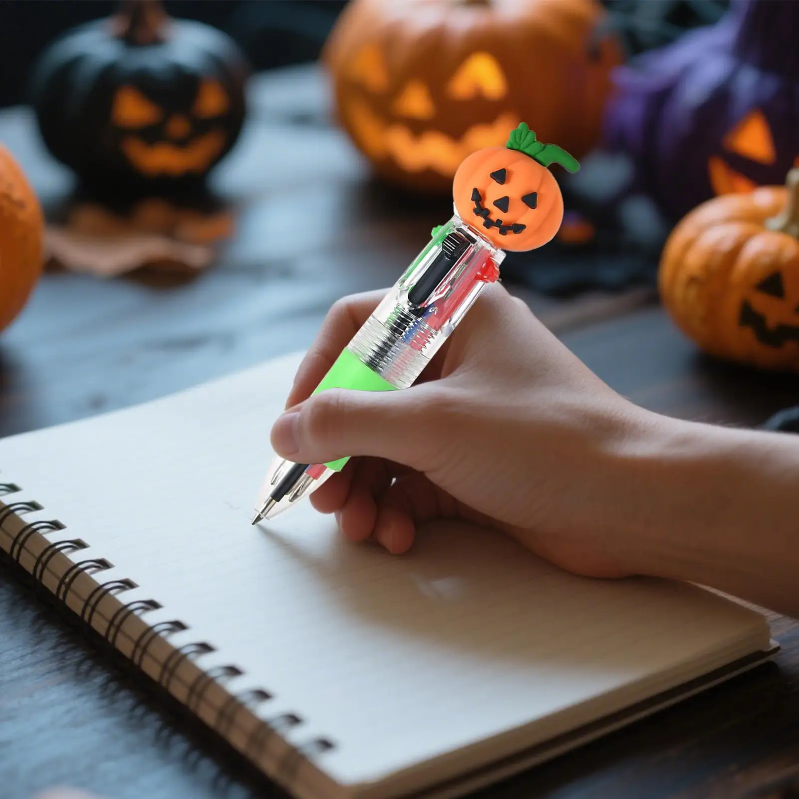

Halloween Multicolor Pens Halloween Themed Multicolor Pens For Kids Festive Study Accessories Cute Stationery For Children Boys