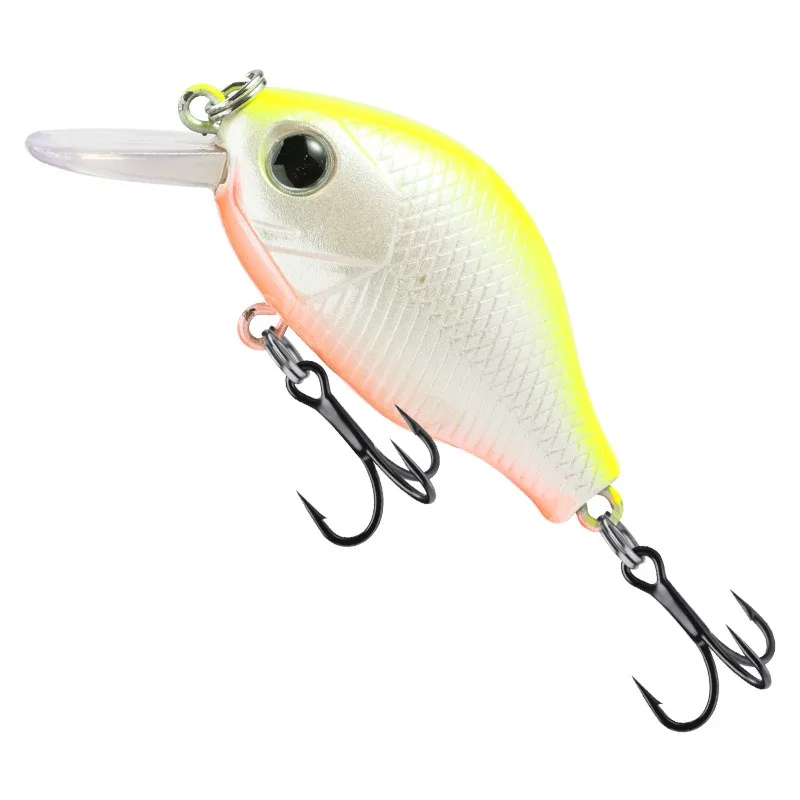 5,8 cm 7,5g señuelo Crankbait señuelo de pesca flotante Lucio pesca de carpa cebo duro Artificial Wobbler aparejos de pesca Crankbait - imagen 5