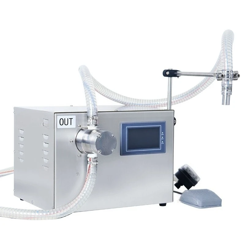 

Semi-automatic large flow filling machine, semi-automatic large flow filling machine