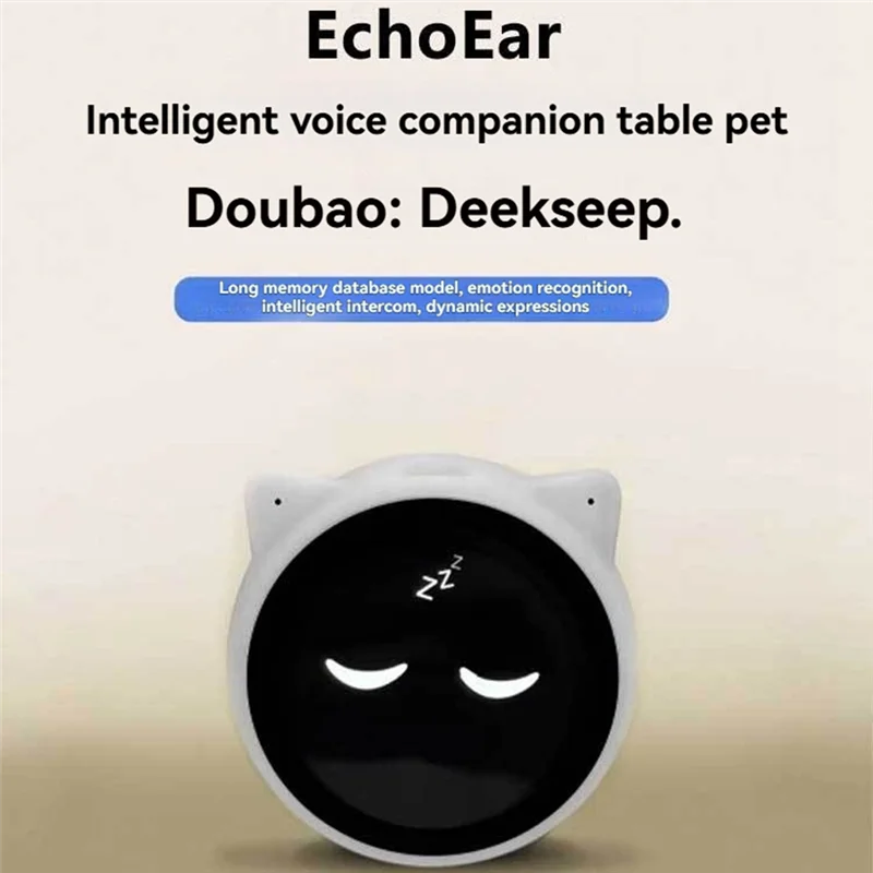 ABSQ-For Echoear Meow Companion AI Chat Robot จอ LCD 1.85 นิ้ว บอร์ดพัฒนา ESP32 S3 สำหรับเป็นของขวัญ