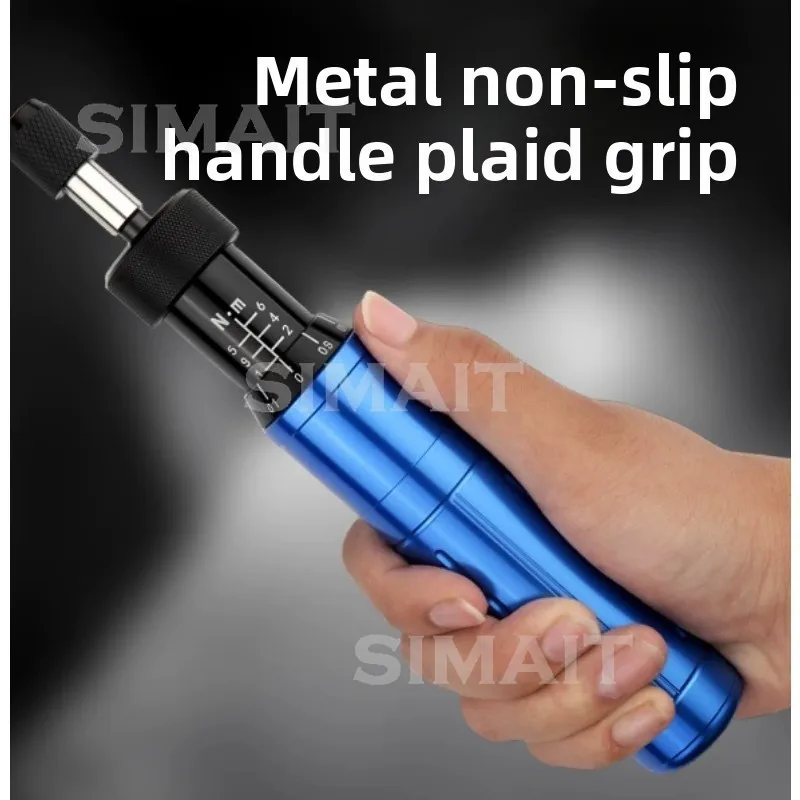 

Torque Screwdriver 1-8N 1-6N High Precision Automatic All Metal Manual Adjustable Torque Torque Screwdriver