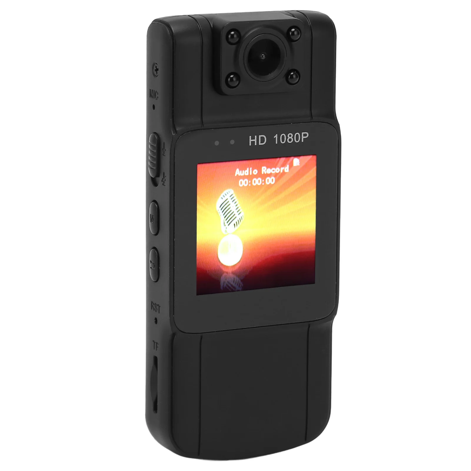 مسجل إنفاذ القانون مسجل مسجل فيديو محمول متعدد الوظائف HD 1080P كاميرا بمشبك خلفي لاجتماع إنفاذ القانون #6