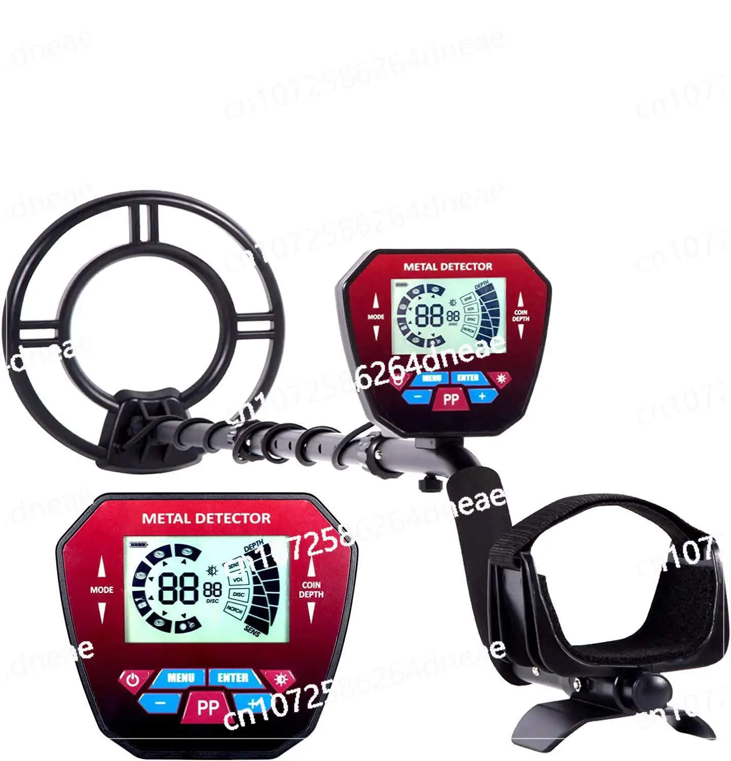 Metal Detector Underground Treasure Hunting Gold, Silver, Copper, Iron Metal Detector Treasure Hunting