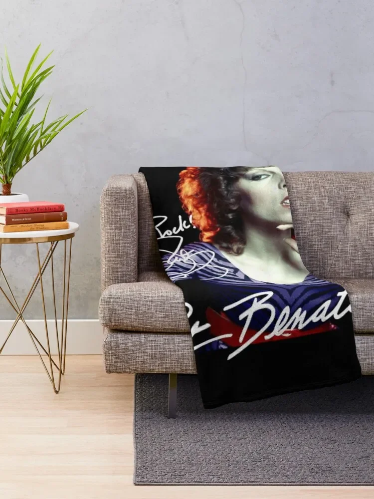 Pat music Benatar 14 Throw Blanket Thermals For Travel Warm Blankets