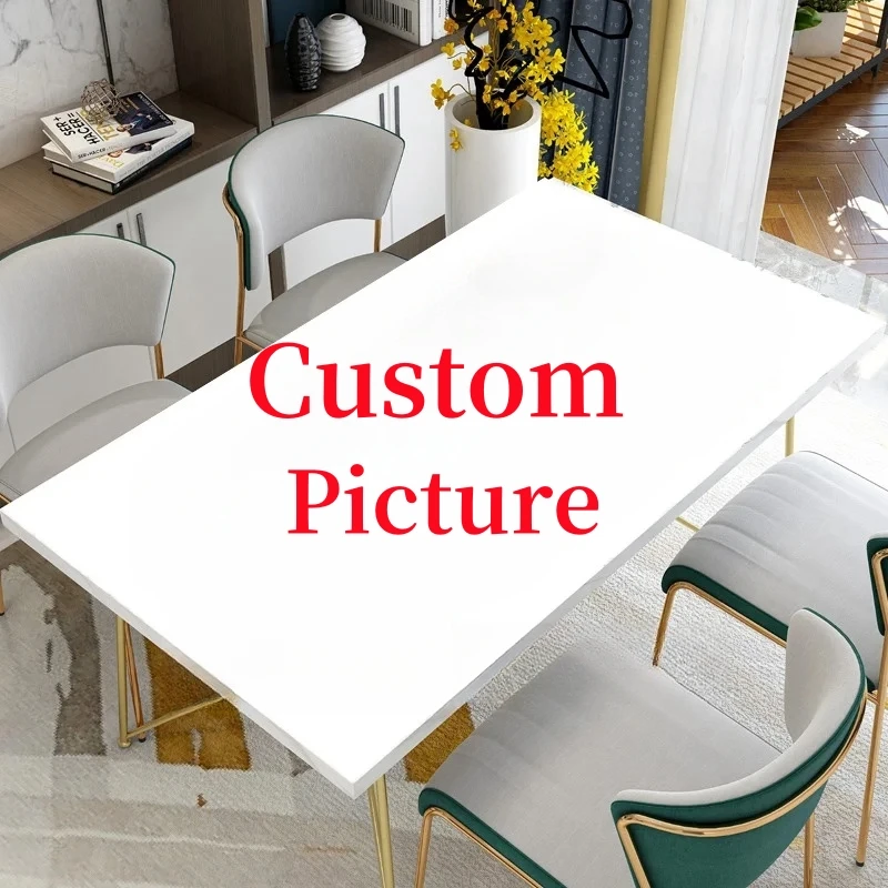 Custom Dining Table Stickers Wallpaper Self Adhesive Waterproof Vinyl Wardrobe Cabinet Countertop Sticker Kitchen Room Decor