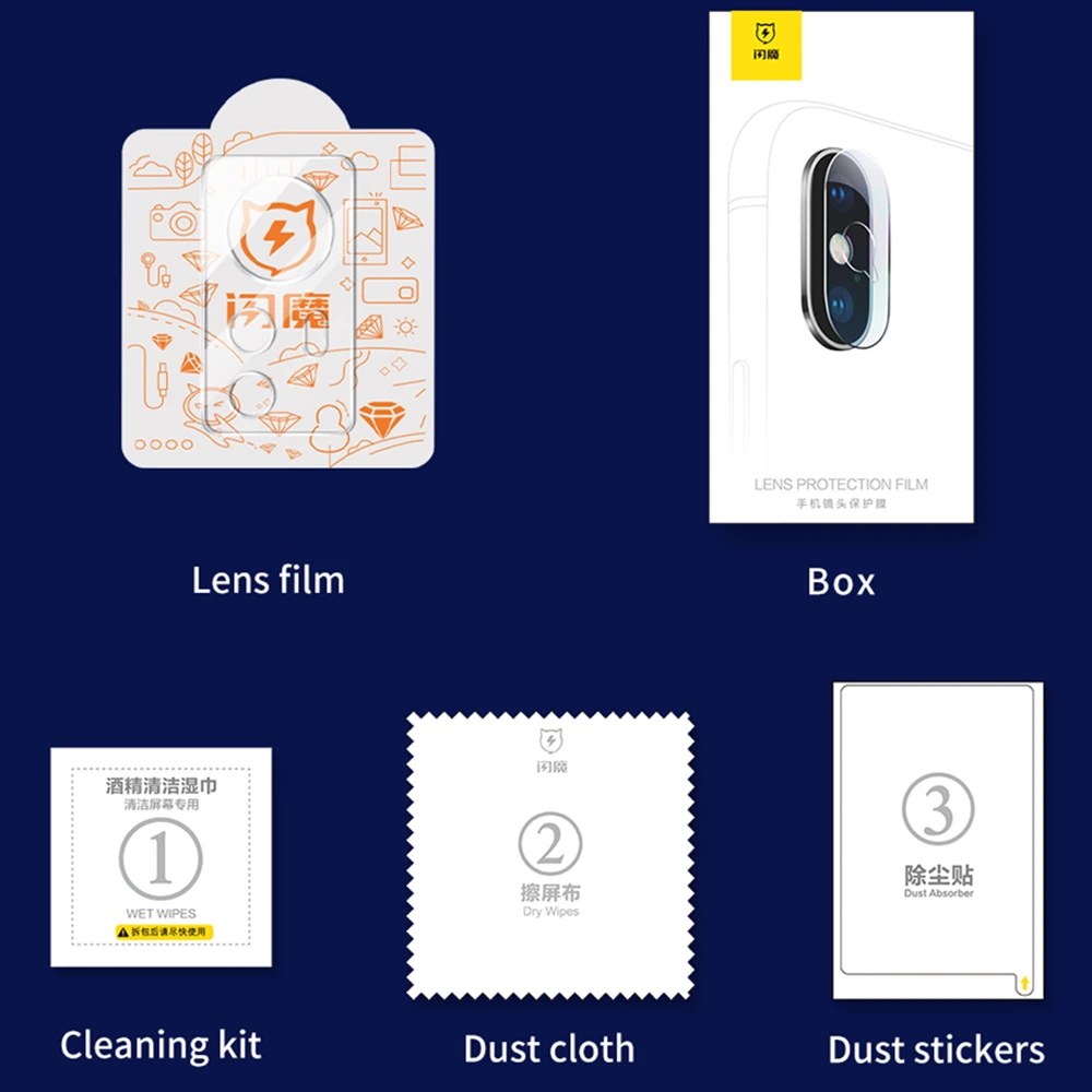 SmartDevil-Protetor de Lente Diamante Anti-Scratch, Vidro de Câmera de Tampa Completa, Filme Temperado Xiaomi Mi 13 12S 12Pro HD, Mi 11 12 Anti-Scratch