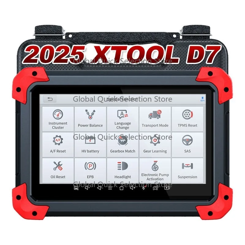 D7 for XTOOL O-BD2 Scanner Diagnostic Tool Auto All System Code Reader Key Programmer V2.0