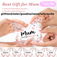 1pc Beautiful Acrylic Plaque for sister,mum,grandma,auntie,Daughter,wife,girlfriend Decorative Gift Thank You Gift