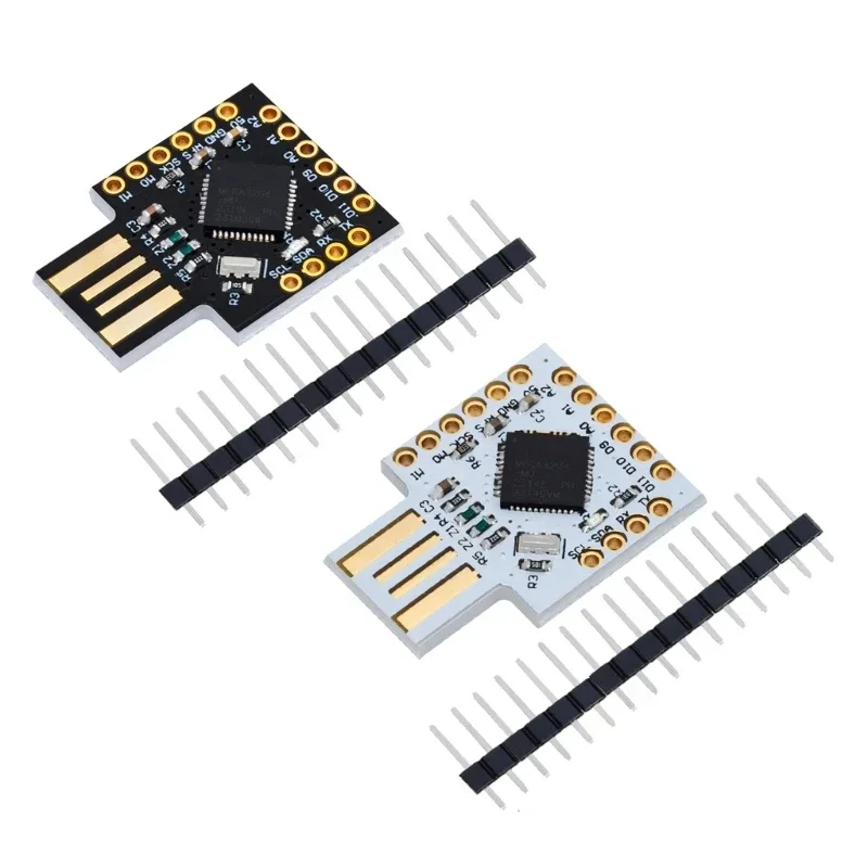 USB ATMEGA32U4 Mini Development Board Virtual Keyboard Module Expansion Board Microcontroller DC5V I2C UART Accessory