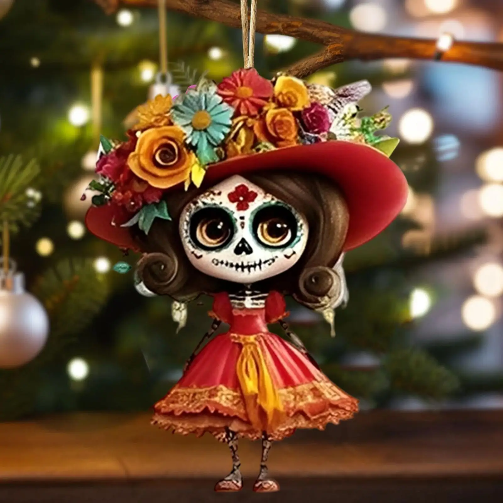 

Украшения на Хэллоуин для елки, 30 шт., деревянные винтажные декоративные украшения, 2D праздничный жуткий кулон, декор для фестивальной вечеринки