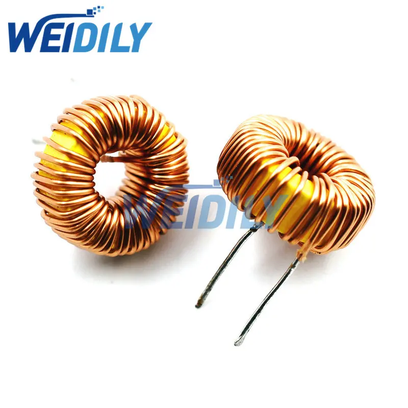 5PCS Toroid Inductor 100UH 100uh 6A Winding Magnetic Inductance Coil Toroidal inductors New