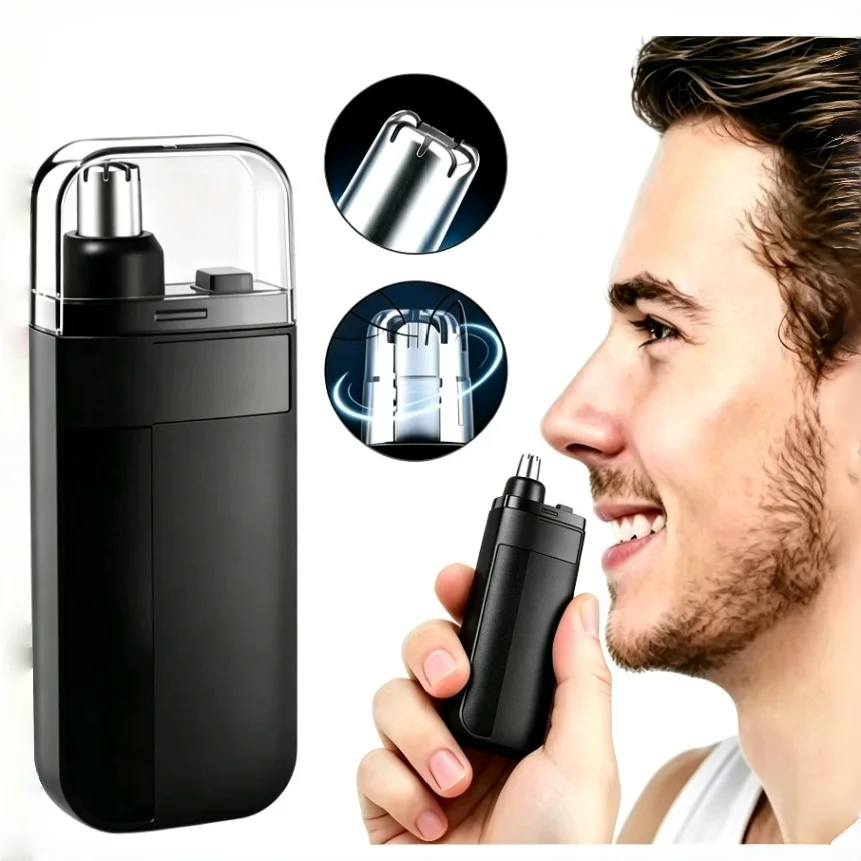 Electric Nose Hair Trimmer Implement Shaver Clipper Men Women Ear Neck Eyebrow Trimmer Shaver Man Clean Trimer Razor Remover Kit