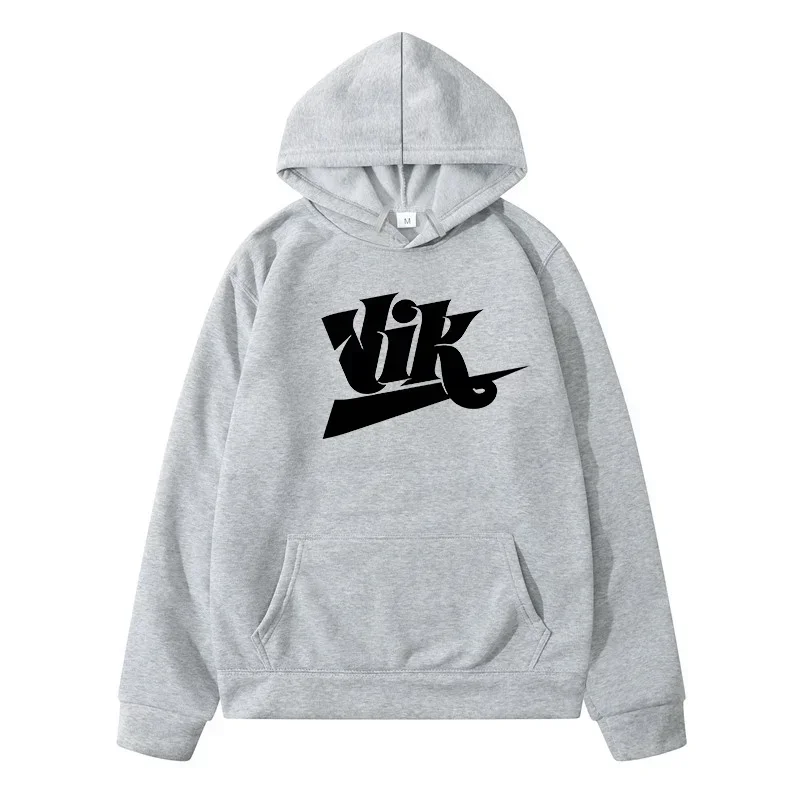 

Hip Hop Sweatshirt Long Sleeve Y2K Punk Hoodies for Women Letter Letter Print Pocket Streetwear Loose Autumn Hooded Clothing-
