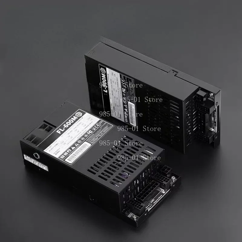 Fully Modular Flex ATX Power Supply - DELTA 7660L 600W Max, 1U Size for High-End ITX & NAS Builds, 80 Plus Bronze