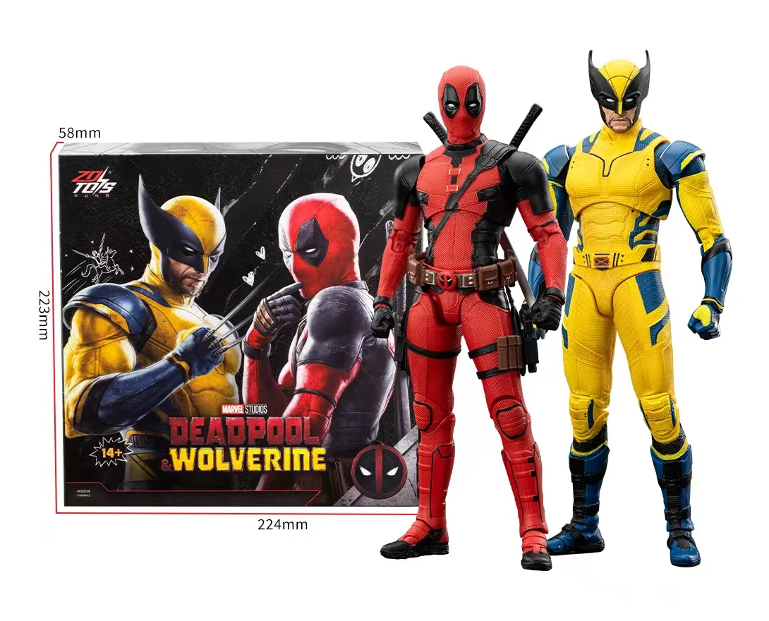 2024 デッドプール & ウルヴァリン アクションフィギュア映画版 ZD