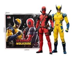 2024 Deadpool & Wolverine Action Figures Movie Version ZD Toy Series  Collections Adult Action Figures Kids Gift