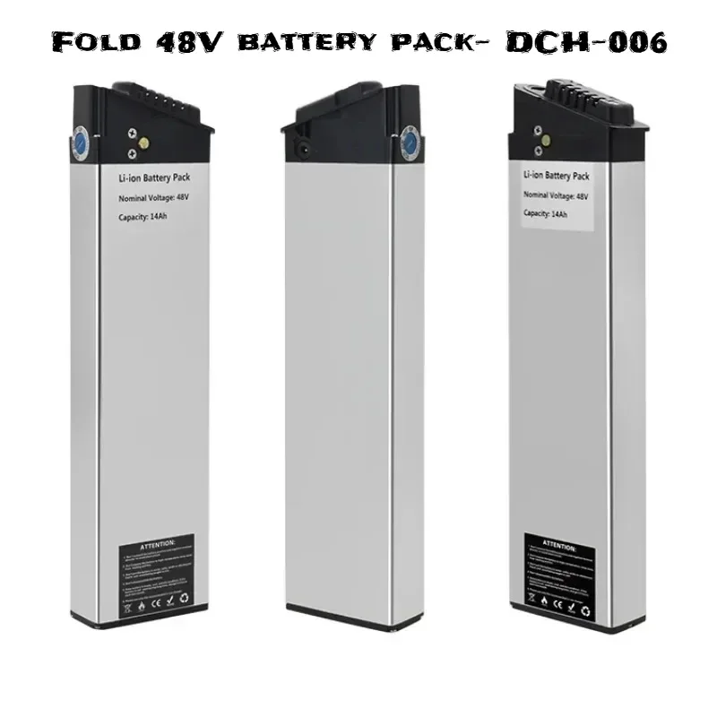 Folding E Bike Battery 48V 10Ah 12Ah 17Ah Amp DCH 006 for Samebike LO26 20LVXD30 XP2.0 Folding Electric Bicycle Batteries