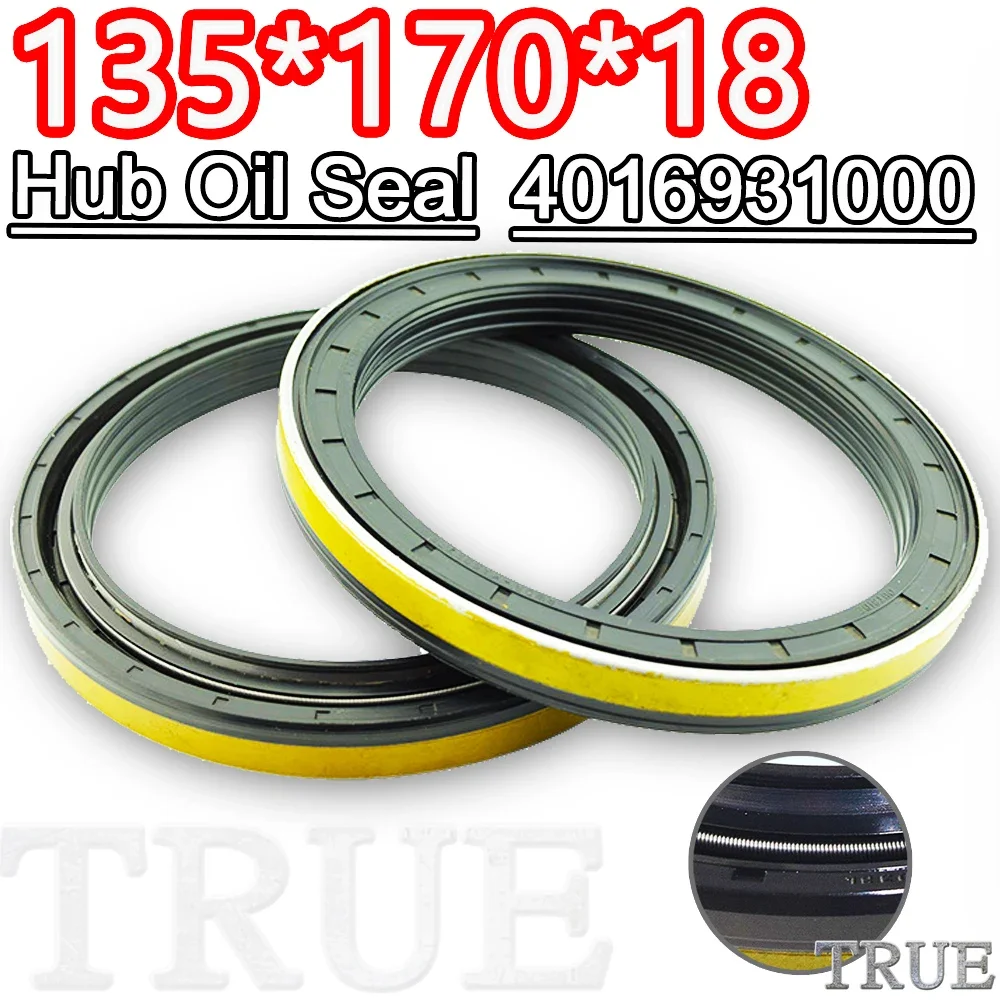 

Hub Oil Seal 135*170*18 For Tractor Cat 4016931000 135X170X18 Pressure Shaft Seal spindle rubber AG Framework Floating Pipe