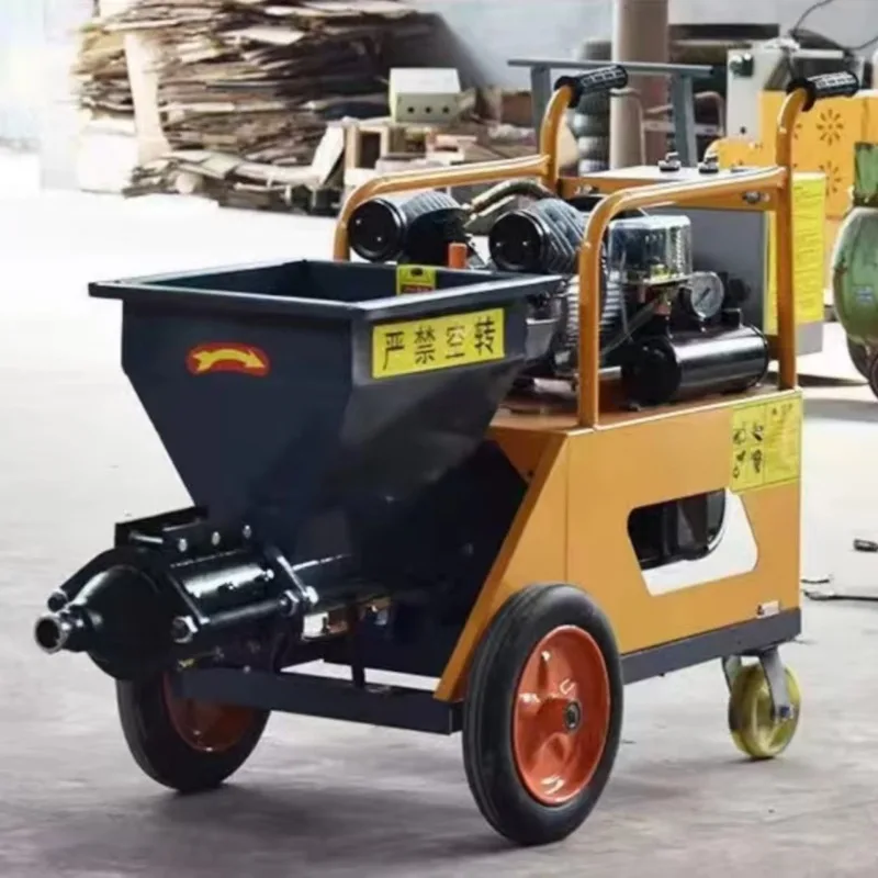 

Mortar Spraying Machine Spray Plaster Device Cement Mortar Tool Concrete Spraying Equipment Shotcrete Equipment Plastering