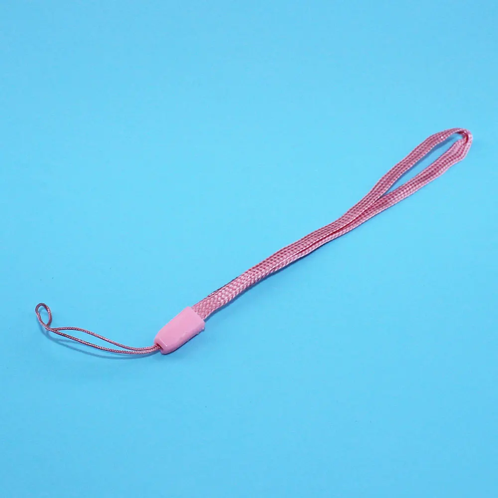 1PCS Colorful Hand Wrist Lanyard Strap String For MP3 4 USB Flash Drive key Keychain ID Badge Holder Mobile Phone Lanyard 18.5cm