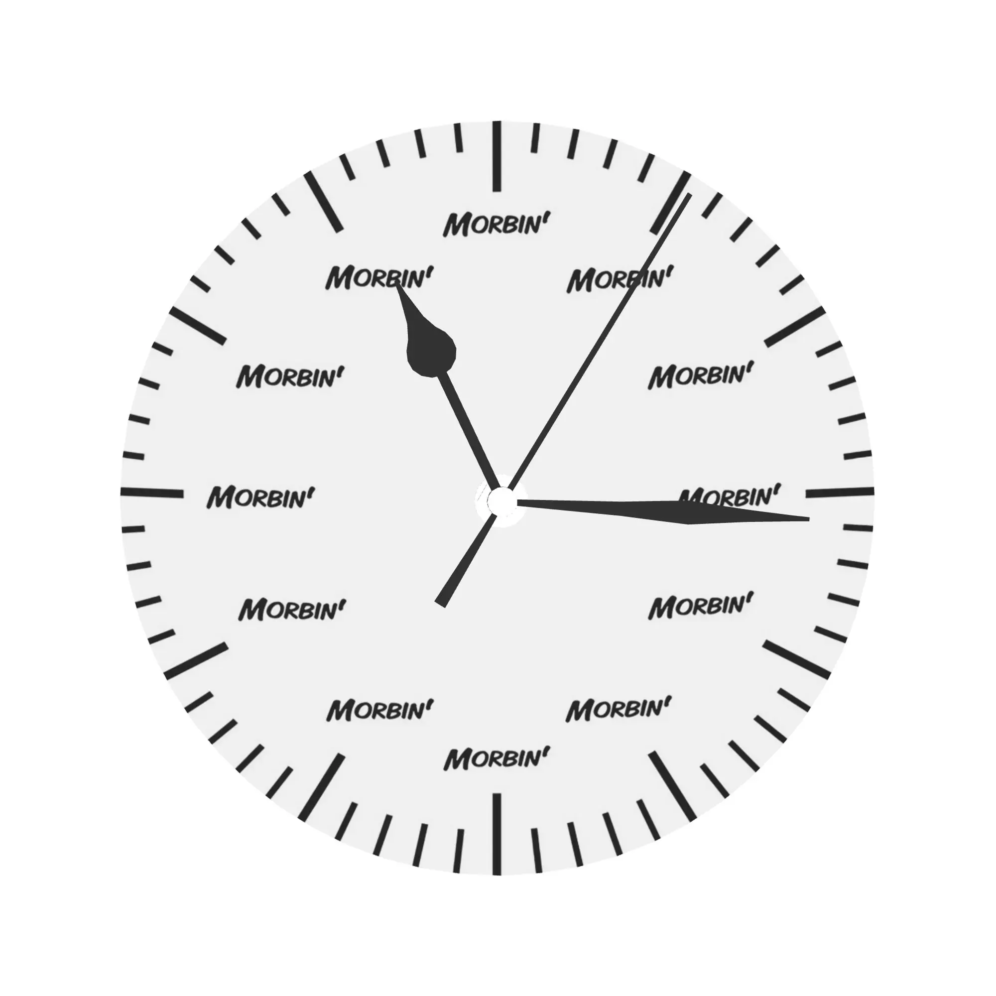 

Настенные часы «Время Морбина», украшение комнаты, бесшумные круглые часы для спальни, гостиной, кухни, дома