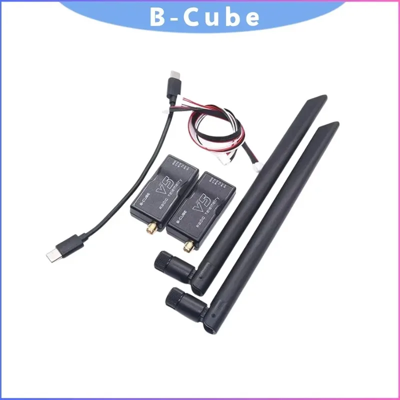 Radio Telemétrica B-CUBE 3DR V5 1000mW 1W, 433MHz 915MHz para Pixhawk ArduPilot, Largo Alcance, FPV, UAV, Dron