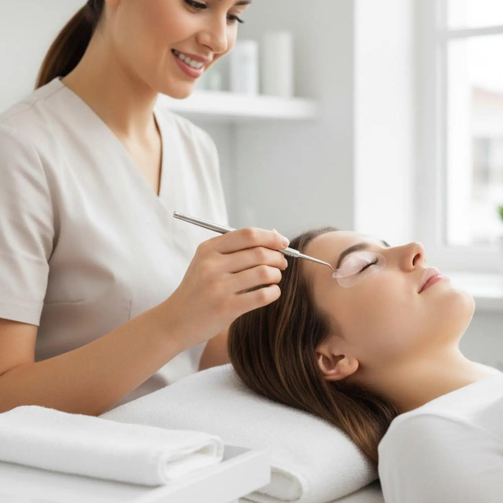 Ergonomic Eyelash Separator Tool for Lash Lift Hybrid Lash Application Tool Salon Equipment