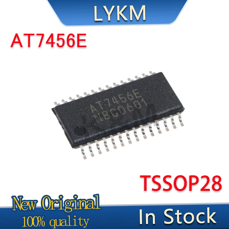 1-10/PCS New Original AT7456E AT7456 TSSOP28 OSD character overlay chip In Stock