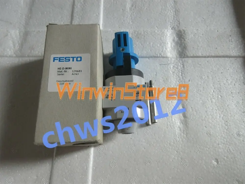 

1 PCS NEW Fit IN BOX FESTO start valve HE-D-MINI 170681