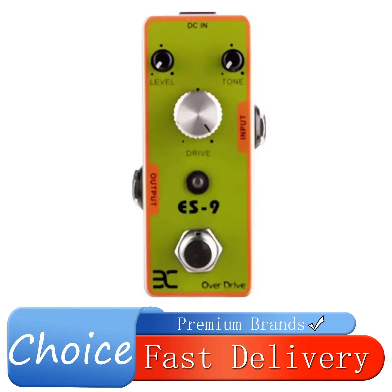 

ENO TC17 ES-9 Electric Guitarra Effect Pedal Over Drive Effect Classic 80's Overdrive True Bypass Pedal Guitar Accessories