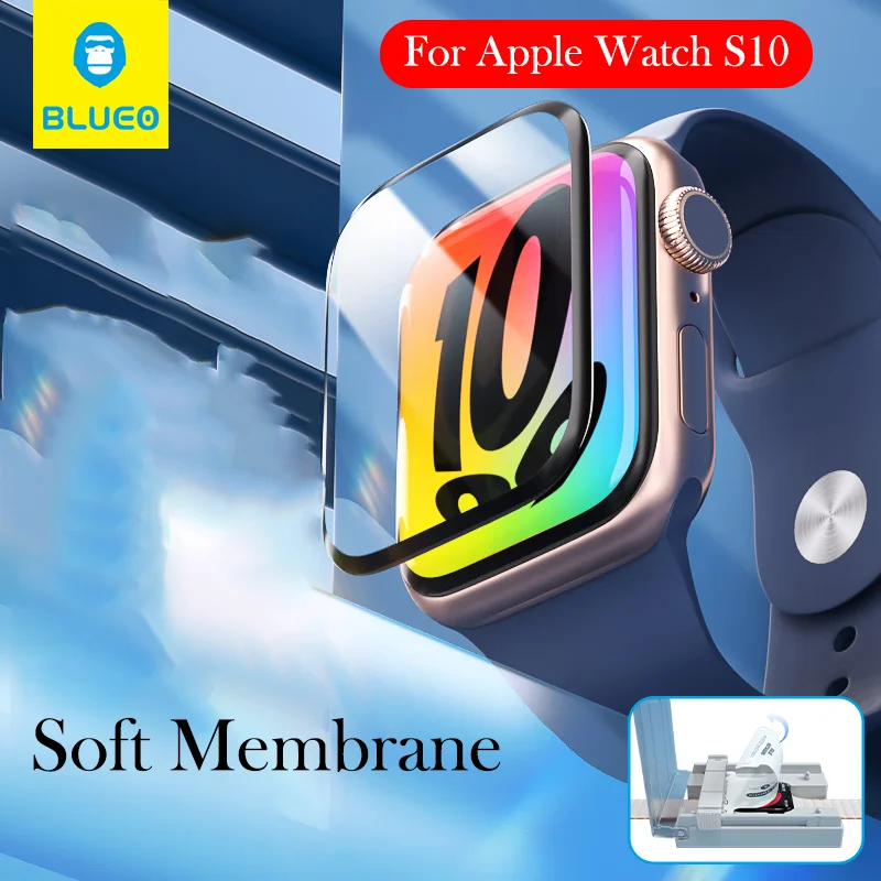 

Blueo Original Film for Apple Watch S10 46mm Screen Protector for Apple Watch S10 42mm