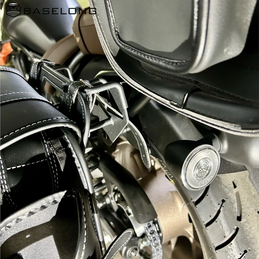2025 For Honda Rebel CMX250/300/500 1100 Saddlebag Panniers Rack Side Carrier Aftermarket Luggage Holder Side Case Bracket