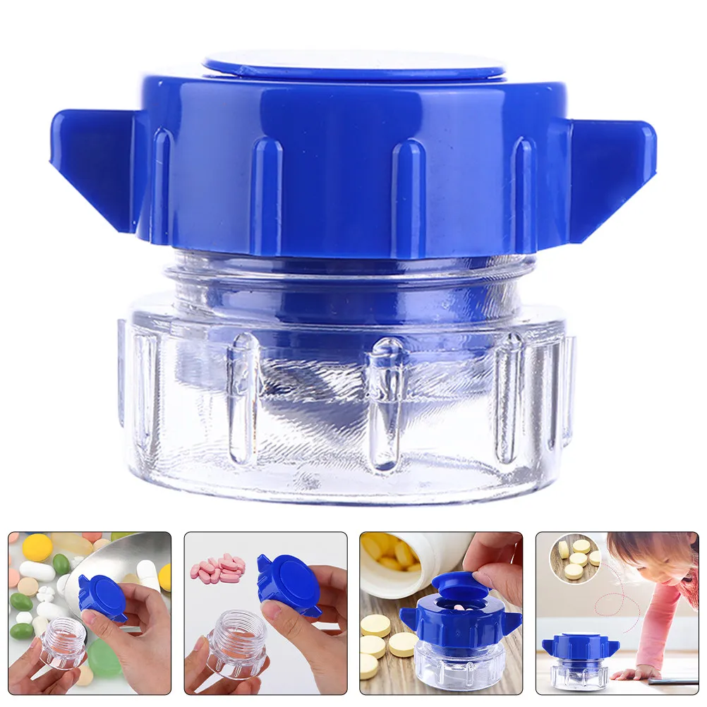 2Pcs Small Pills Grinder Tool for Infants Fine Powder Grinding Household Tablets Crusher Portable Lightweight Baby Medication
