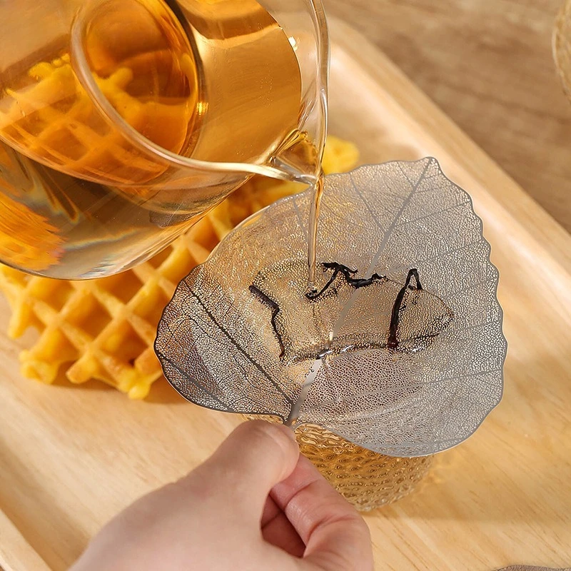 ที่กรองชาสแตนเลสทรงใบโพธิ์ ดีไ - Nettle Leaf Tea บทวิจารณ์และราคา
