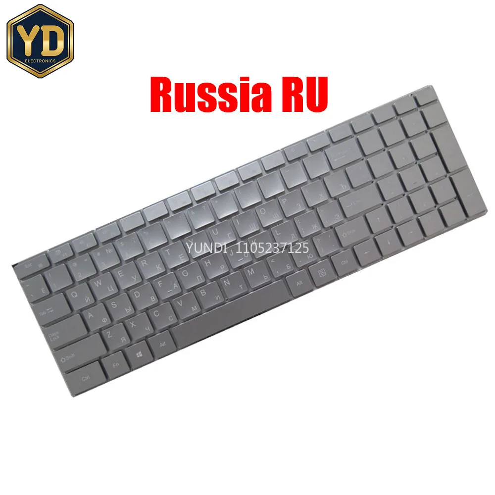 YD клавиатура для ноутбука IRU C15X Z15X Z15X Z15F Q15A Q15S XS3501032 PRIDE-K4532 английская, американская, Россия, RU с подсветкой, новая