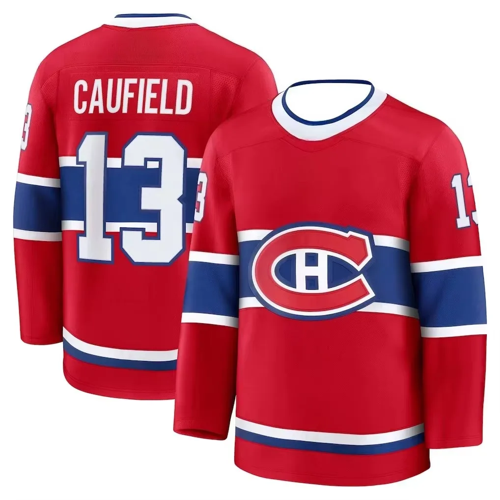 Hockey Jersey - Blue with Yellow/White Accents 