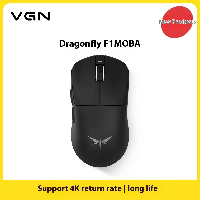 2.4ghz Vgn Dragonfly F1pro/Max Wireless Wired Dual-Mode Esports Game Mouse Lightweight Esports Mouse Friend Gift