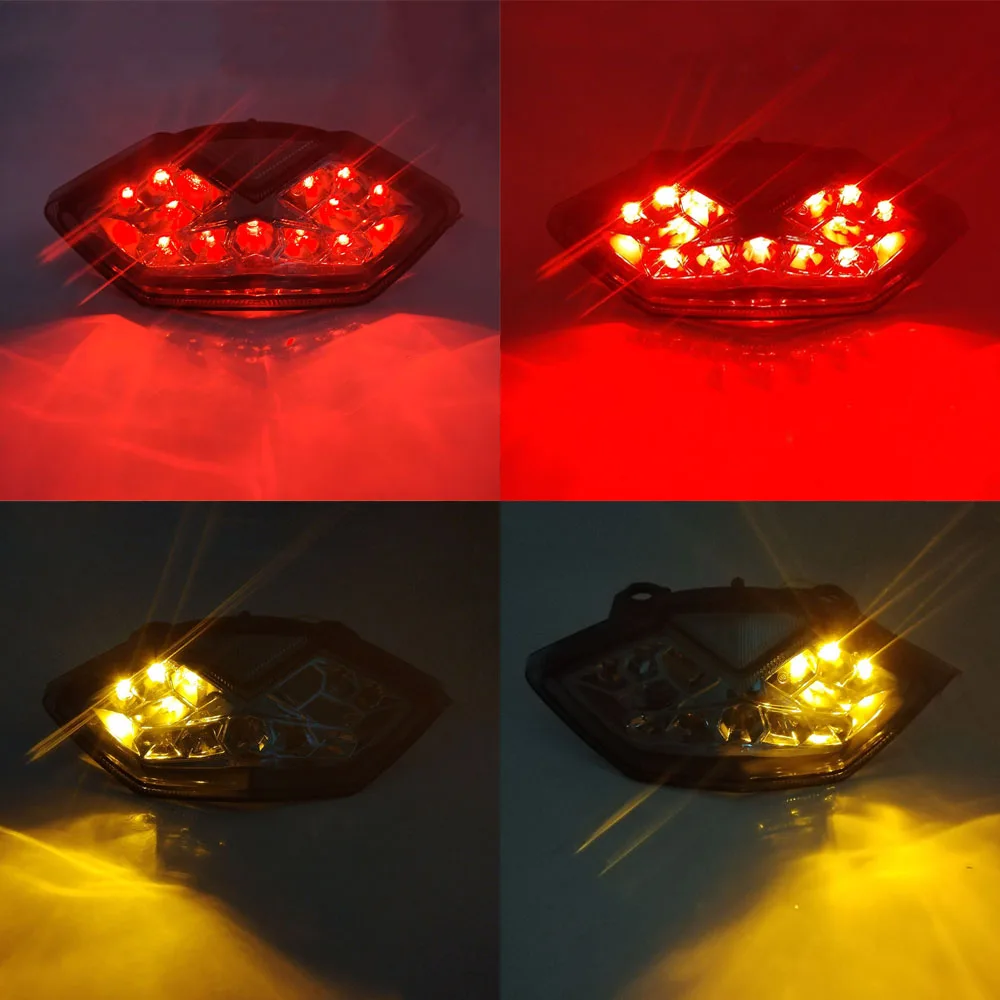 Rear Tail Light Brake Turn Signals Integrated LED Light For Kawasaki Z1000 10-13, Ninja 1000 Z1000SX 2011-2019 2012 2014 2015