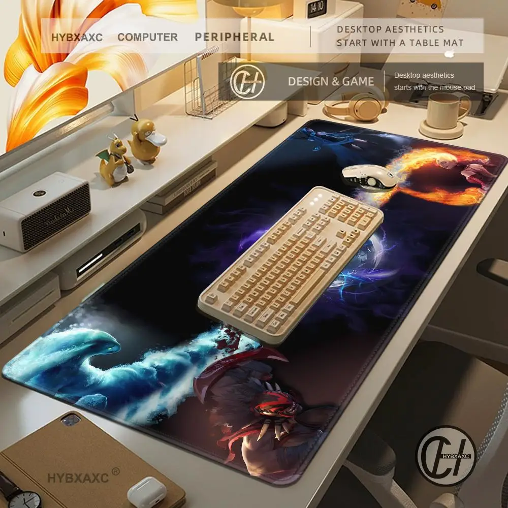 Dota 2 Mousepad Large keyboard pad Desk gaming Mouse Mat Laptop Anti-slip Office Natural Rubber Gamer Desktop HYBXAXC Mouse Pad