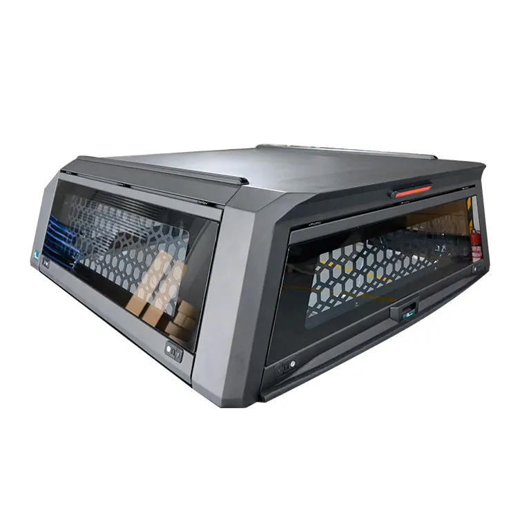 

OEM Truck Topper Camper Ute Steel Truck Canopy for 2025 RAM 1500 6.5ft Tacoma 5.5ft Hilux BT 50 Shark 6