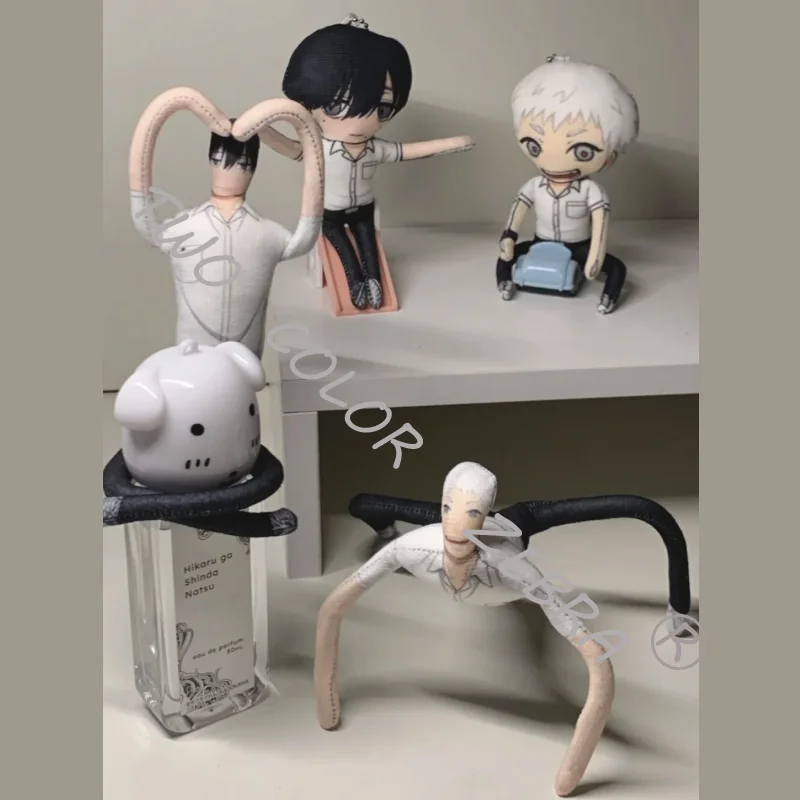 The Summer Hikaru Died Cosplay Hikaru Yoshiki Plush Shape Dolls 28cm/15cm Movable Comedy Abstract Toys Hanging Piece Prank Gifts
