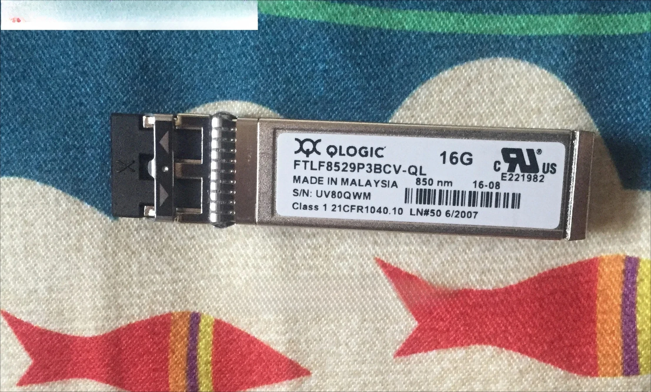 

Brand new original 8529P3BCV-QL 16G module FTLF8529P4BCV-QM
