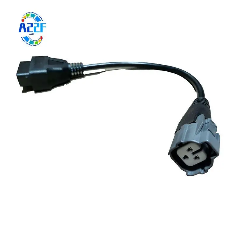 A22F-3PIN To 16PIN OBD2 Cable For YAMAHA 3P Jet-Boat Mercury Marine Diagnostics Adapter For SUMITOMO Scanner Wire